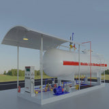 LPG skid station